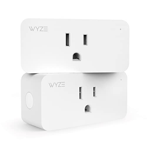 قابس Wyze ، قابس ذكي WiFi بسرعة 2.4 جيجاهرتز ، يعمل مع Alexa ، مساعد Google ، IFTTT ، No Hub Required ، Two-Pack ، White قابس Wyze ، قابس ذكي WiFi بسرعة 2.4 جيجاهرتز ، يعمل مع Alexa ، مساعد Google ، IFTTT ، No Hub Required ، Two-Pack ، White