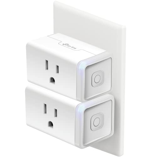 Kasa Smart Plug HS103P2 ، منفذ Wi-Fi للمنزل الذكي يعمل مع Alexa و Echo و Google Home و IFTTT ، لا يوجد محور مطلوب ، جهاز تحكم عن بعد ، 15 أمبير ، معتمد من UL ، 2 عبوة بيضاء Kasa Smart Plug HS103P2 ، منفذ Wi-Fi للمنزل الذكي يعمل مع Alexa و Echo و Google Home و IFTTT ، لا يوجد محور مطلوب ، جهاز تحكم عن بعد ، 15 أمبير ، معتمد من UL ، 2 عبوة بيضاء