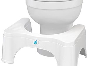 مقعد المرحاض الأصلي Squatty Potty 2.0 Base 7 بوصة ، أبيض ، عدد 1