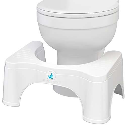 مقعد المرحاض الأصلي Squatty Potty 2.0 Base 7 بوصة ، أبيض ، عدد 1 مقعد المرحاض الأصلي Squatty Potty 2.0 Base 7 بوصة ، أبيض ، عدد 1