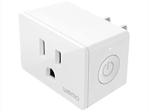 Wemo Smart Plug with Thread - Smart Outlet for Apple HomeKit - Smart Home Products، Smart Home Lighting، Smart Home Gadgets - Homekit Smart Plug - Tech Gifts - Works W / Apple iPhone، Easy NFC Set Up