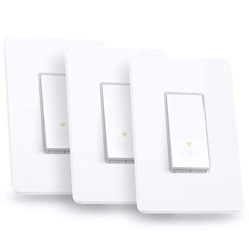 Kasa Smart Light Switch HS200P3 ، قطب واحد ، يحتاج إلى سلك محايد ، مفتاح إضاءة Wi-Fi 2.4 جيجا هرتز يعمل مع Alexa و Google Home ، معتمد من UL ، لا يوجد محور مطلوب ، 3 قطع - عبوة من 1 ، أبيض Kasa Smart Light Switch HS200P3 ، قطب واحد ، يحتاج إلى سلك محايد ، مفتاح إضاءة Wi-Fi 2.4 جيجا هرتز يعمل مع Alexa و Google Home ، معتمد من UL ، لا يوجد محور مطلوب ، 3 قطع - عبوة من 1 ، أبيض