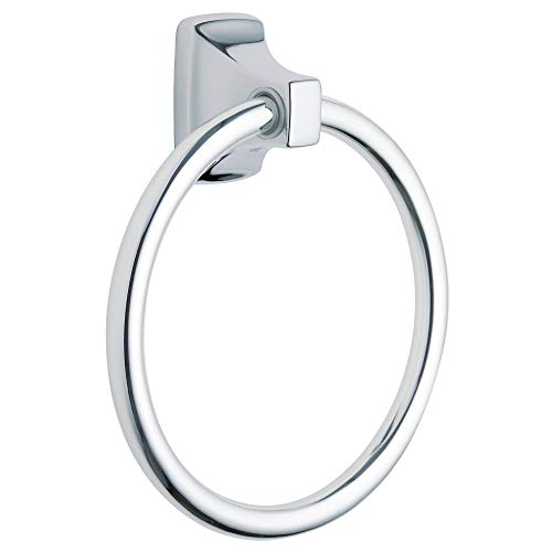Moen P5860 Donnor Collection 6.25 بوصة قطرها حلقة منشفة الحمام المعاصرة ، كروم Moen P5860 Donnor Collection 6.25 بوصة قطرها حلقة منشفة الحمام المعاصرة ، كروم
