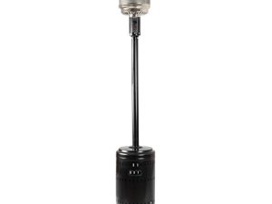 Amazon Basics 46،000 BTU Outdoor Propane Patio Heater مع عجلات ، تجاري وسكني - Havana Bronze