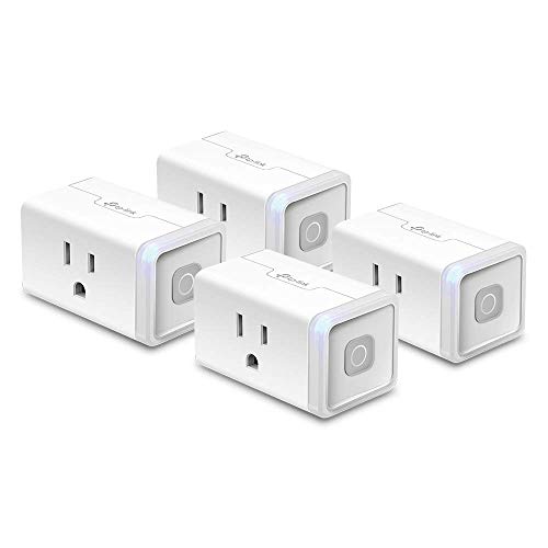 Kasa Smart Plug HS103P4 ، منفذ Wi-Fi للمنزل الذكي يعمل مع Alexa و Echo و Google Home و IFTTT ، لا يوجد محور مطلوب ، جهاز تحكم عن بعد ، 15 أمبير ، معتمد من UL ، 4 عبوات ، أبيض Kasa Smart Plug HS103P4 ، منفذ Wi-Fi للمنزل الذكي يعمل مع Alexa و Echo و Google Home و IFTTT ، لا يوجد محور مطلوب ، جهاز تحكم عن بعد ، 15 أمبير ، معتمد من UL ، 4 عبوات ، أبيض