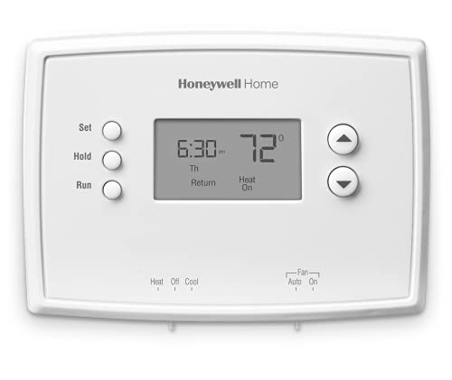 Honeywell Home RTH221B1039 ترموستات قابل للبرمجة لمدة أسبوع واحد Honeywell Home RTH221B1039 ترموستات قابل للبرمجة لمدة أسبوع واحد