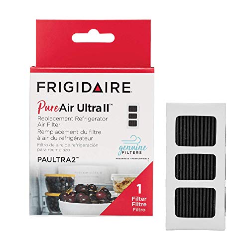 Frigidaire PAULTRA2 Pure Air Ultra II فلتر هواء ثلاجة بتقنية الكربون لامتصاص روائح الطعام ، 3.8 بوصة × 1.8 بوصة ، أبيض Frigidaire PAULTRA2 Pure Air Ultra II فلتر هواء ثلاجة بتقنية الكربون لامتصاص روائح الطعام ، 3.8 بوصة × 1.8 بوصة ، أبيض