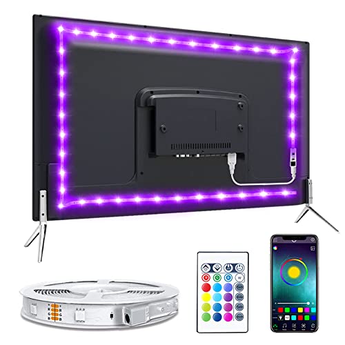 مصابيح LED للتلفاز ، مصابيح شريطية خلفية للتلفاز من Nexlux LED للإضاءة الخلفية للتلفاز / الشاشة 8.2ft USB شريط إضاءة ليد مع تطبيق التحكم عن بعد ، LED TV بألوان DIY لأضواء الألعاب ، مجموعة الإضاءة المحيطة مصابيح LED للتلفاز ، مصابيح شريطية خلفية للتلفاز من Nexlux LED للإضاءة الخلفية للتلفاز / الشاشة 8.2ft USB شريط إضاءة ليد مع تطبيق التحكم عن بعد ، LED TV بألوان DIY لأضواء الألعاب ، مجموعة الإضاءة المحيطة