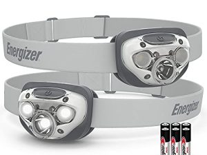 ENERGIZER LED Headlamp PRO (عبوتان) ، مصابيح أمامية مقاومة للماء IPX4 ، مصباح رأس عالي الأداء في الهواء الطلق ، التخييم ، الجري ، العاصفة ، البقاء على قيد الحياة ، (البطاريات متضمنة)