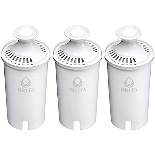 Brita Standard Water Filter ، فلاتر بديلة قياسية للأباريق والموزعات ، خالية من BPA ، 3 قطع Brita Standard Water Filter ، فلاتر بديلة قياسية للأباريق والموزعات ، خالية من BPA ، 3 قطع
