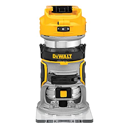 موجه DEWALT 20V Max XR اللاسلكي ، بدون فرشاة ، أداة فقط (DCW600B) موجه DEWALT 20V Max XR اللاسلكي ، بدون فرشاة ، أداة فقط (DCW600B)