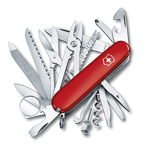 Victorinox Swiss Army Multi-Tool ، سكين الجيب SwissChamp ، أحمر ، 91 مم (1.6795) Victorinox Swiss Army Multi-Tool ، سكين الجيب SwissChamp ، أحمر ، 91 مم (1.6795)