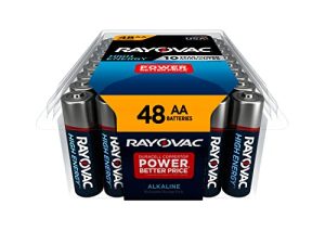 بطاريات Rayovac AA ، بطاريات قلوية مزدوجة ، عدد 48