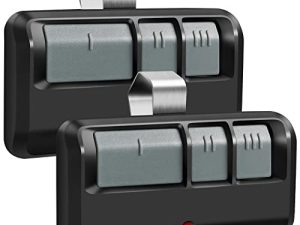 بديل لـ Liftmaster Chamberlain Sears Craftsman 893max Universal Garage Door Opener Remote 2 Pack