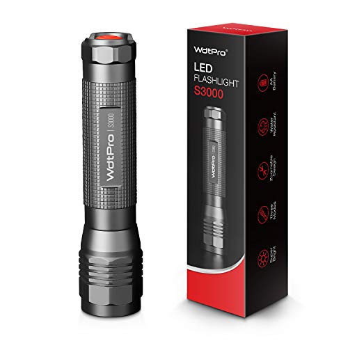 WdtPro مصباح يدوي LED عالي الطاقة S3000 ، مصابيح يدوية فائقة السطوع - لومن عالي ، مقاومة للماء IP67 ، 3 أوضاع ويمكن زوومتها للتخييم ، الطوارئ ، التنزه ، هدية WdtPro مصباح يدوي LED عالي الطاقة S3000 ، مصابيح يدوية فائقة السطوع - لومن عالي ، مقاومة للماء IP67 ، 3 أوضاع ويمكن زوومتها للتخييم ، الطوارئ ، التنزه ، هدية