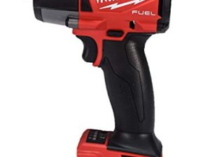 Milwaukee 2962-20 M18 FUEL ليثيوم أيون بدون فرشاة ذات عزم دوران متوسط 1/2 بوصة وجع تصادم لاسلكي مع حلقة احتكاك (أداة فقط)