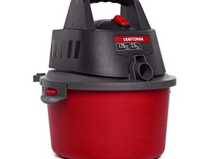 CRAFTSMAN CMXEVBE17250 2.5 جالون 1.75 ذروة HP رطب / جاف ، مكنسة كهربائية محمولة مع ملحقات