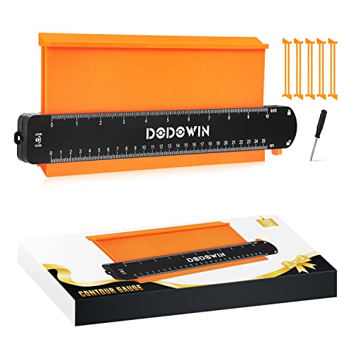 DODOWIN Contour Gauge Profile Tool ، حشوات تخزين للرجال ، هدايا عيد الميلاد للأب الزوج وصديقه الجد ، أدوات الأرضيات لأعمال النجارة ، البناء ، أفكار هدايا عيد الميلاد ، أدوات رائعة DODOWIN Contour Gauge Profile Tool ، حشوات تخزين للرجال ، هدايا عيد الميلاد للأب الزوج وصديقه الجد ، أدوات الأرضيات لأعمال النجارة ، البناء ، أفكار هدايا عيد الميلاد ، أدوات رائعة
