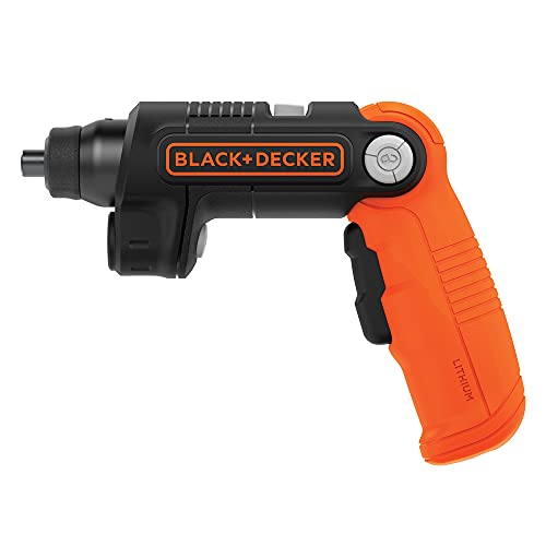 BLACK + DECKER 4V MAX * مفك براغي لاسلكي مع ضوء LED (BDCSFL20C) BLACK + DECKER 4V MAX * مفك براغي لاسلكي مع ضوء LED (BDCSFL20C)