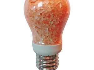 لمبة ملح طبيعية من Himalayan Glow H1651B ، ضوء ليلي ، كهرماني