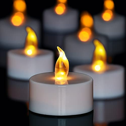 كاندليوم شموع تعمل بالبطارية ، مجموعة من 24 مصباح شاي LED عديمة اللهب 200 ساعة من الشموع المزيفة الوامضة لتزيين المنزل لحفلات الزفاف الجميلة (24 عبوة صفراء دافئة) كاندليوم شموع تعمل بالبطارية ، مجموعة من 24 مصباح شاي LED عديمة اللهب 200 ساعة من الشموع المزيفة الوامضة لتزيين المنزل لحفلات الزفاف الجميلة (24 عبوة صفراء دافئة)