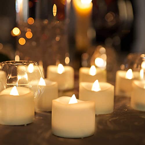 مصابيح شاي ببطارية مكونة من 48 عبوة من Homemory ، مصابيح شاي طويلة الأمد تعمل بالبطارية ، شموع زفاف رومانسية وميض عديمة اللهب لديكور عطلة الذكرى السنوية لاقتراح الزفاف ، ضياء 1-2 / 5 '' ، H 1-1 / 4 " مصابيح شاي ببطارية مكونة من 48 عبوة من Homemory ، مصابيح شاي طويلة الأمد تعمل بالبطارية ، شموع زفاف رومانسية وميض عديمة اللهب لديكور عطلة الذكرى السنوية لاقتراح الزفاف ، ضياء 1-2 / 5 '' ، H 1-1 / 4 "