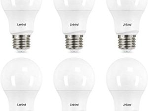لمبات الإضاءة Linkind A19 LED قابلة للتعتيم ، مكافئ 60 واط ، 2700 كيلو أبيض ناعم ، 9.5 واط 800 لومن لمبات LED ، E26 قاعدة لمبات الإضاءة القياسية ، مدرج في قوائم UL ، 6 عبوات