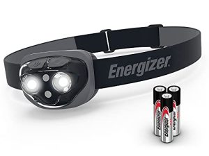 ENERGIZER LED Headlamp Pro360 ، مصباح رأس متين مقاوم للماء IPX4 ، مصابيح أمامية فائقة السطوع للجري ، التخييم ، في الهواء الطلق ، انقطاع طاقة العاصفة (البطاريات متضمنة)