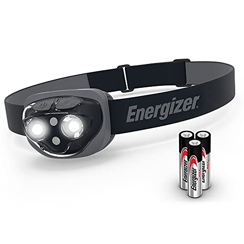 ENERGIZER LED Headlamp Pro360 ، مصباح رأس متين مقاوم للماء IPX4 ، مصابيح أمامية فائقة السطوع للجري ، التخييم ، في الهواء الطلق ، انقطاع طاقة العاصفة (البطاريات متضمنة) ENERGIZER LED Headlamp Pro360 ، مصباح رأس متين مقاوم للماء IPX4 ، مصابيح أمامية فائقة السطوع للجري ، التخييم ، في الهواء الطلق ، انقطاع طاقة العاصفة (البطاريات متضمنة)