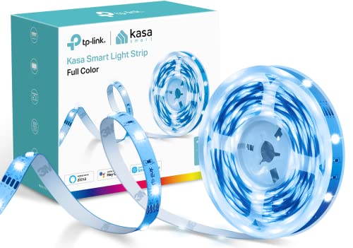 شريط إضاءة LED ذكي من Kasa ، شريط إضاءة LED 16.4 قدم يعمل مع Alexa ، Google Home ، SmartThings ، سطوع عالي مع 16 مليون لون ، RGB ، تجميع ، طول قابل للتعديل ، يصل إلى 25000 ساعة (KL400L5) شريط إضاءة LED ذكي من Kasa ، شريط إضاءة LED 16.4 قدم يعمل مع Alexa ، Google Home ، SmartThings ، سطوع عالي مع 16 مليون لون ، RGB ، تجميع ، طول قابل للتعديل ، يصل إلى 25000 ساعة (KL400L5)