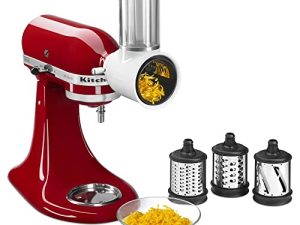 كيتشن ايد Fresh Prep Slicer / Shredder Attachment ، أبيض