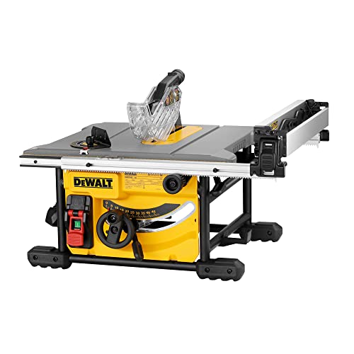 منشار طاولة DEWALT لموقع العمل ، مدمج ، 8-1 / 4-inch (DWE7485) منشار طاولة DEWALT لموقع العمل ، مدمج ، 8-1 / 4-inch (DWE7485)