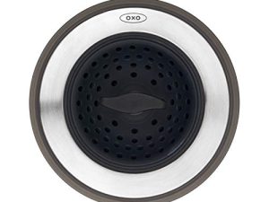 سدادة مصفاة حوض 2 في 1 من OXO Good Grips