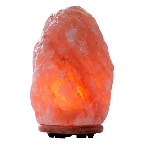 مصباح ملح الهيمالايا الكريستالي من Himalayan Glow 1004 ، مصباح ليلي مصنوع يدويًا للديكور المنزلي ، 7-9 بوصة ، برتقالي / كهرماني مصباح ملح الهيمالايا الكريستالي من Himalayan Glow 1004 ، مصباح ليلي مصنوع يدويًا للديكور المنزلي ، 7-9 بوصة ، برتقالي / كهرماني