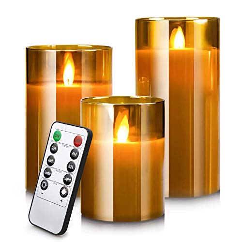 شموع LED عديمة اللهب لديكورات الكريسماس ، مجموعة شموع زجاجية غلود متحركة تعمل بالبطارية مع جهاز تحكم عن بعد لركوب الدراجات ، 4 بوصات ، 5 بوصات ، 6 بوصات ، 3 عبوات شموع LED عديمة اللهب لديكورات الكريسماس ، مجموعة شموع زجاجية غلود متحركة تعمل بالبطارية مع جهاز تحكم عن بعد لركوب الدراجات ، 4 بوصات ، 5 بوصات ، 6 بوصات ، 3 عبوات