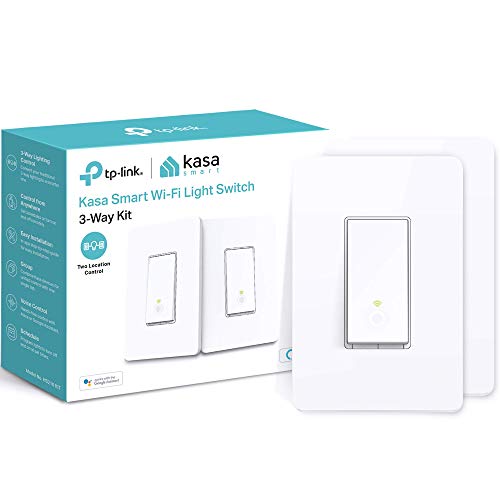 Kasa Smart 3 Way Switch HS210 KIT ، Needs Neutral Wire ، 2.4GHz Wi-Fi Light Switch يعمل مع Alexa و Google Home ، UL Certified ، No Hub Required ، 2-Pack Kasa Smart 3 Way Switch HS210 KIT ، Needs Neutral Wire ، 2.4GHz Wi-Fi Light Switch يعمل مع Alexa و Google Home ، UL Certified ، No Hub Required ، 2-Pack