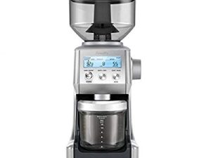 مطحنة حبوب القهوة Breville Smart Grinder Pro ، ستانلس ستيل مصقول ، BCG820BSS