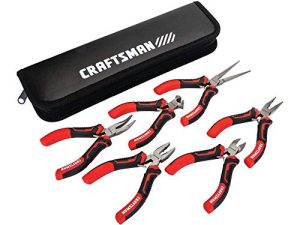 زرادية CRAFTSMAN ، 6 قطع صغيرة مع حقيبة (CMHT81716)