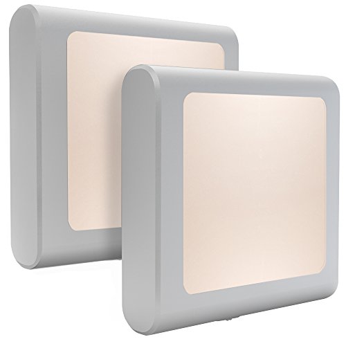 MAZ-TEK Plug-in Led Night Light with Auto Dusk to Dawn Sensor ، إضاءة بيضاء دافئة قابلة للتعديل للردهة ، غرفة النوم ، غرفة الأطفال ، المطبخ ، السلم ، 2 عبوة MAZ-TEK Plug-in Led Night Light with Auto Dusk to Dawn Sensor ، إضاءة بيضاء دافئة قابلة للتعديل للردهة ، غرفة النوم ، غرفة الأطفال ، المطبخ ، السلم ، 2 عبوة