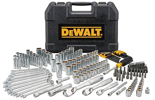 مجموعة أدوات ميكانيكا DEWALT ، محرك 1/4 "و 3/8" و 1/2 "، SAE / متري ، 205 قطعة (DWMT81534) مجموعة أدوات ميكانيكا DEWALT ، محرك 1/4 "و 3/8" و 1/2 "، SAE / متري ، 205 قطعة (DWMT81534)