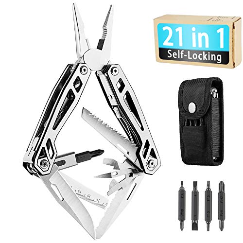 هدايا للرجال ، WETOLS Multitool ، أدوات متعددة الاستخدامات من الفولاذ المقاوم للصدأ الصلب 21 في 1 ، قابلة للطي وقفل ذاتي ، كماشة متعددة تستخدم كسكين ، فتاحة زجاجات ، مفك براغي ، منجل إلخ ، هدايا للرجال WE-182 هدايا للرجال ، WETOLS Multitool ، أدوات متعددة الاستخدامات من الفولاذ المقاوم للصدأ الصلب 21 في 1 ، قابلة للطي وقفل ذاتي ، كماشة متعددة تستخدم كسكين ، فتاحة زجاجات ، مفك براغي ، منجل إلخ ، هدايا للرجال WE-182