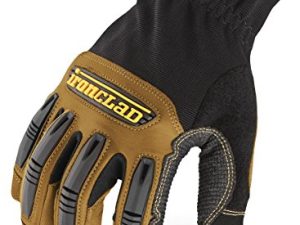 قفازات عمل Ironclad Ranchworx RWG2 ، قفاز عمل من الجلد الممتاز ، مناسب للأداء ، متين ، قابل للغسل في الغسالة ، (زوج واحد)