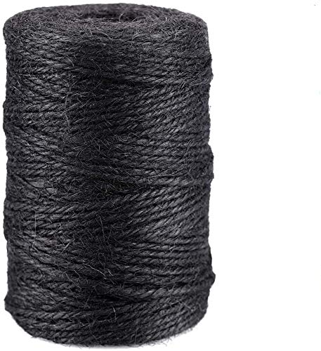 سلسلة تغليف متينة من KINGLAKE 328 Feet Natural Jute Twine أفضل الفنون والحرف اليدوية هدية ، خيوط متينة للكريسماس سلسلة تغليف متينة من KINGLAKE 328 Feet Natural Jute Twine أفضل الفنون والحرف اليدوية هدية ، خيوط متينة للكريسماس