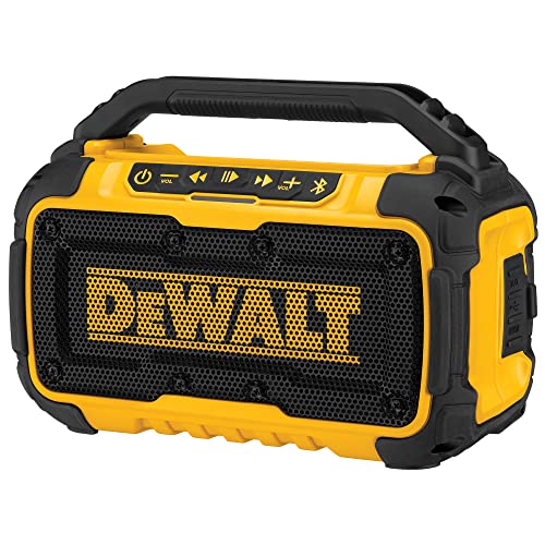 DEWALT 20V MAX * مكبر صوت بلوتوث لموقع العمل ، أداة فقط (DCR010) DEWALT 20V MAX * مكبر صوت بلوتوث لموقع العمل ، أداة فقط (DCR010)