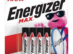 بطاريات Energizer AAA ، Max Triple A قلوية ، عدد 4