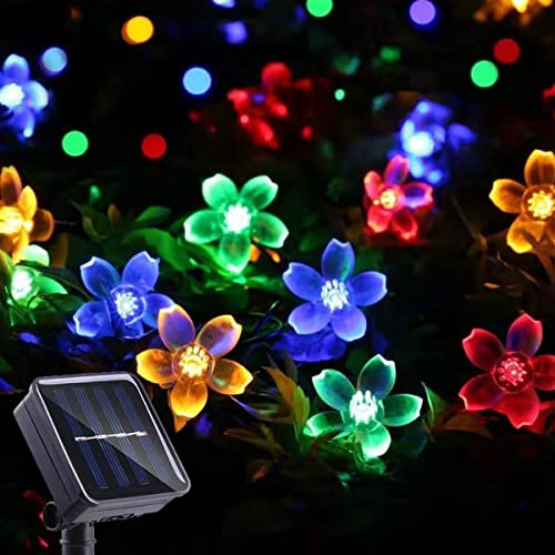 مصابيح زهور من ITICdecor تعمل بالطاقة الشمسية في الهواء الطلق مقاومة للماء 50 LED لتزيين ضوء الجنية لسور الحديقة ، ساحة الفناء ، شجرة الكريسماس ، الحديقة ، الفناء ، ديكور الحفلات (متعدد الألوان) مصابيح زهور من ITICdecor تعمل بالطاقة الشمسية في الهواء الطلق مقاومة للماء 50 LED لتزيين ضوء الجنية لسور الحديقة ، ساحة الفناء ، شجرة الكريسماس ، الحديقة ، الفناء ، ديكور الحفلات (متعدد الألوان)