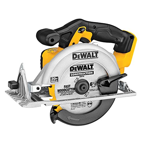 ديوالت 6-1 / 2-inch 20V MAX منشار دائري ، أداة فقط (DCS391B) ، أصفر ديوالت 6-1 / 2-inch 20V MAX منشار دائري ، أداة فقط (DCS391B) ، أصفر