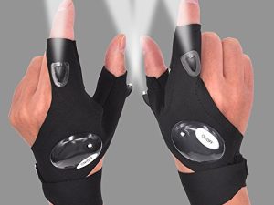 Mylivell LED Flashlight Gloves هدايا للرجال تخزين Stuffers عيد الميلاد لأبي وزوجته أدوات فريدة من نوعها رائعة للرجال التخييم إصلاح ليلي الجري الصيد