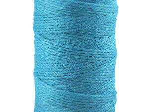 سلسلة تغليف متينة من KINGLAKE 328 Feet Natural Jute Twine أفضل الفنون والحرف اليدوية هدية ، خيوط متينة للكريسماس