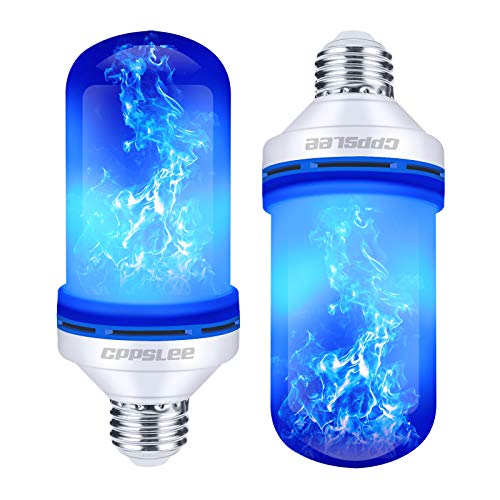 CPPSLEE Christmas Decorations LED Flame Light Bulbs، 4 Modes Fire Light Bulb، E26 Base Flame Bulb، Christmas Party، Outdoor and Outdoor Home Decoration (Blue، 2 Pack) CPPSLEE Christmas Decorations LED Flame Light Bulbs، 4 Modes Fire Light Bulb، E26 Base Flame Bulb، Christmas Party، Outdoor and Outdoor Home Decoration (Blue، 2 Pack)